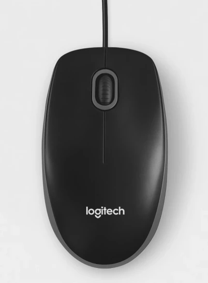 Mysz przewodowa Logitech B100, optyczna